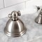 Kingston Brass KSK3358PLTR Transfer Valve Set For Roman Tub Filler, Brushed Nickel KSK3358PLTR - alternate 2